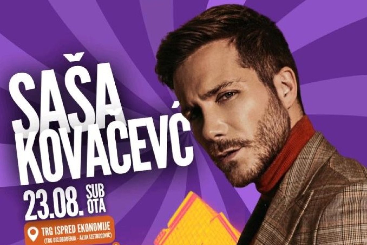 Skoro rasprodan koncert Saše Kovačevića u Sarajevu