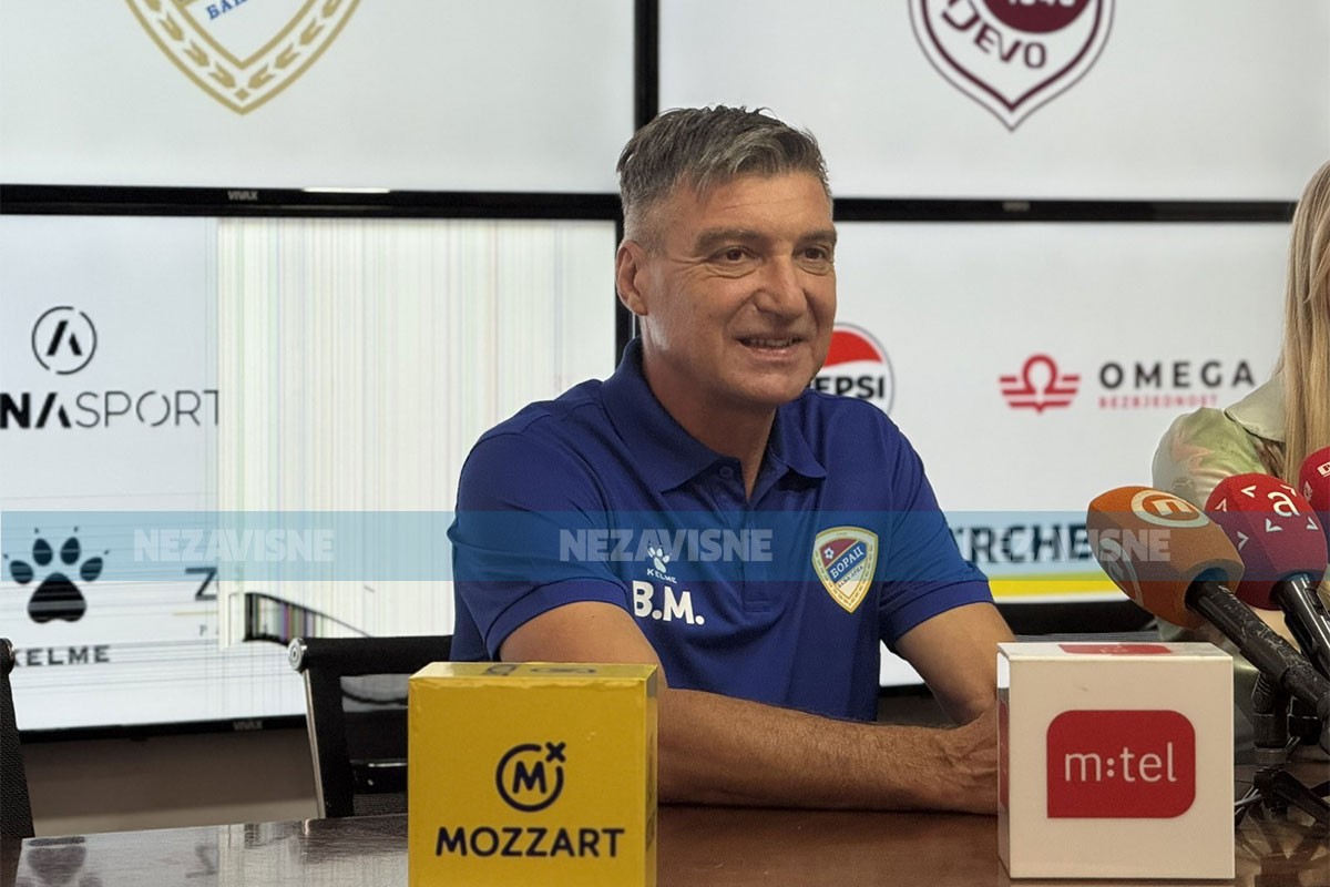 Marinović pred derbi sa Sarajevom: Detalji će odlučiti