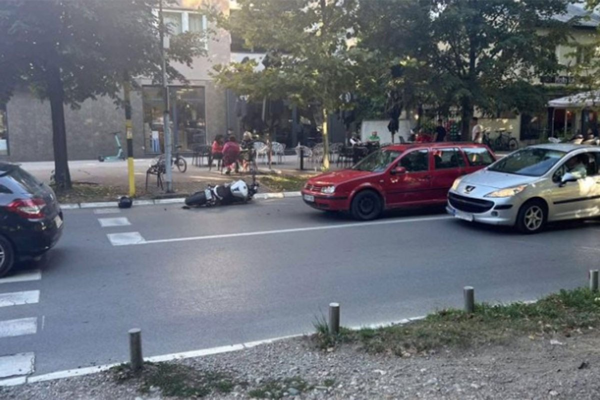 Udes kod Parka "Mladen Stojanović" u Banjaluci