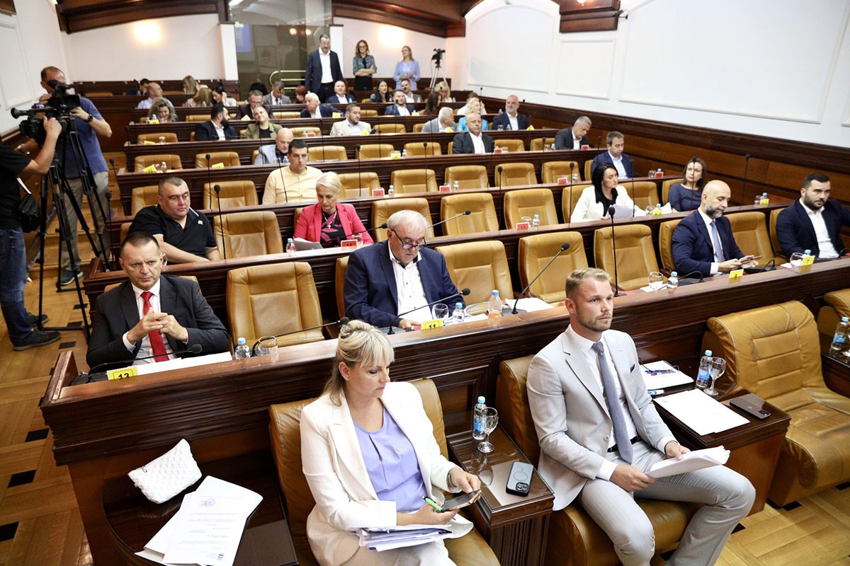 Odbornici Skupštine grada Banjaluka usvojili samo dnevni red