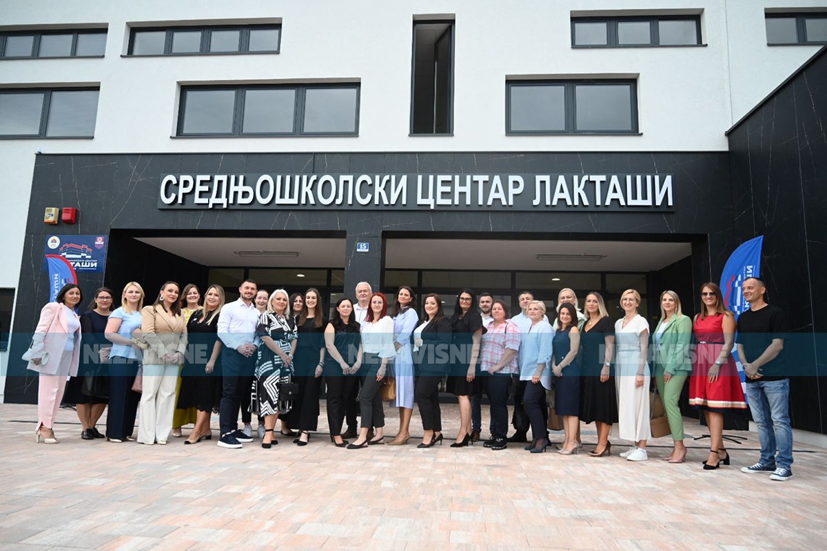 Laktaši dobili Srednjoškolski centar (FOTO)