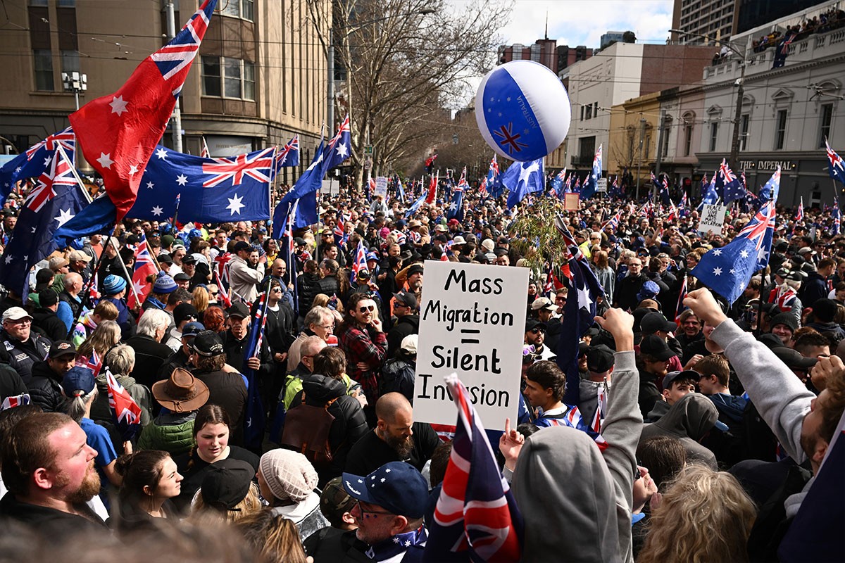 Masovne demonstracije širom Australije protiv imigracija