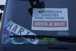 Peulić: Protestom prevoznika Sarajevo ostaje bez 4.000 tona robe