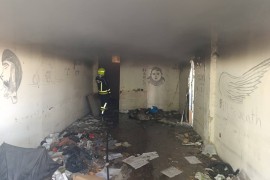 Ponovo gorjela stara zgrada banjalučke Građevinske škole (FOTO)