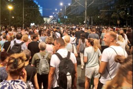 Memorijalna šetnja za stradale u Novom Sadu, blokirane saobraćajnice