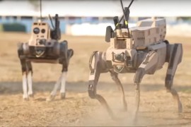 Šta su kineski "roboti-vukovi": Oružje koje korača, puca i izviđa ...