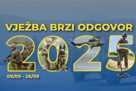 EUFOR počinje vježbu "Brzi odgovor" u devet gradova u BiH