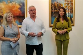 Otvorena likovna izložba "Govor boje" Tihomira Gligorića