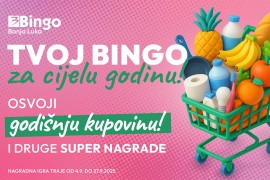 Bingo Banjaluka slavi rođendan uz nagradnu igru "Tvoj Bingo za cijelu ...