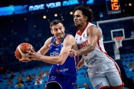 Dobro je: Aleksa i Tristan trenirali pred meč sa Fincima