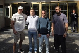 Članovi KBK Derventa na seminaru s UFC šampionom Khamzatom Chimaevim
