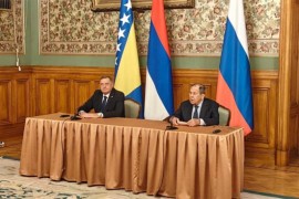 Pres konferencija Dodika i Lavrova: Rusija osuđuje pokušaj da se ...