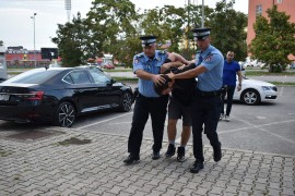 Nakon hapšenja u Banjaluci: Džo sproveden u Tužilaštvo