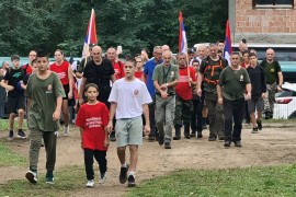 Marš "Stazama egzodusa": Grigorije, najmlađi učesnik