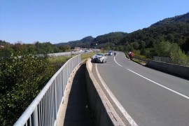 Nezgoda u Drugovićima, sudarili se automobil i motor