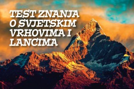 Kviz o planinama: Koliko poznajete najviše vrhove svijeta?
