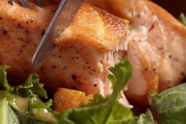 Brza salata sa lososom