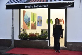 Željka Paić za "Nezavisne" povodom otvaranja nove galerije u Banjaluci