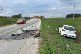 Dvije osobe povrijeđene u udesu na magistralnom putu Čačak - Kraljevo