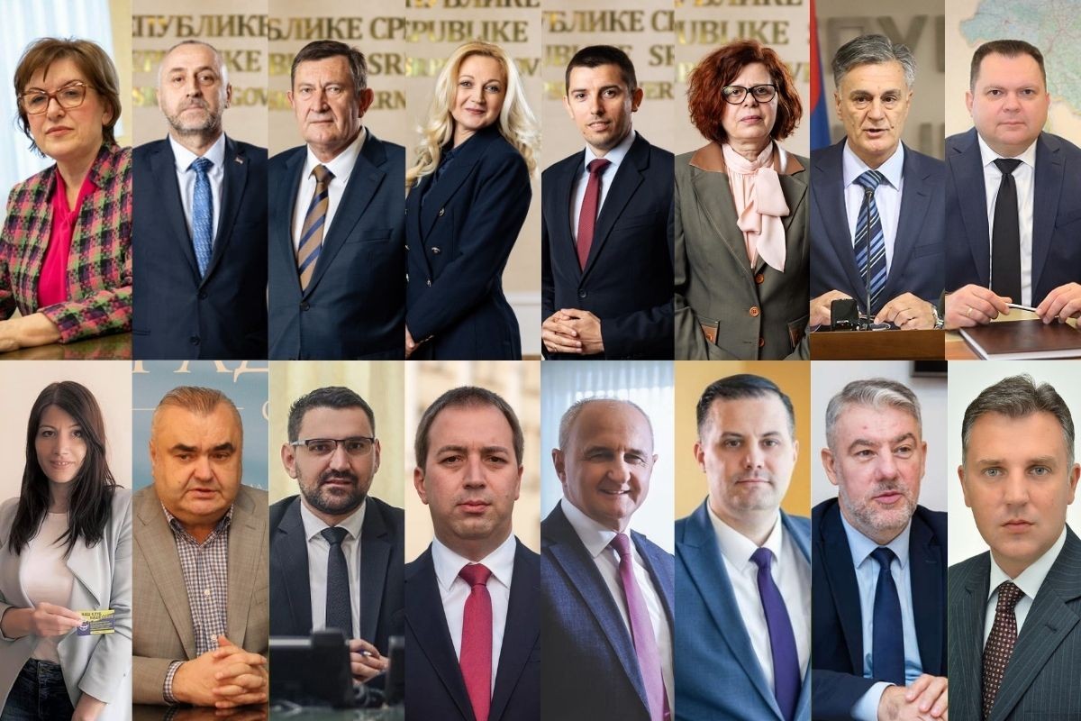 Ovo je sastav nove Vlade Republike Srpske