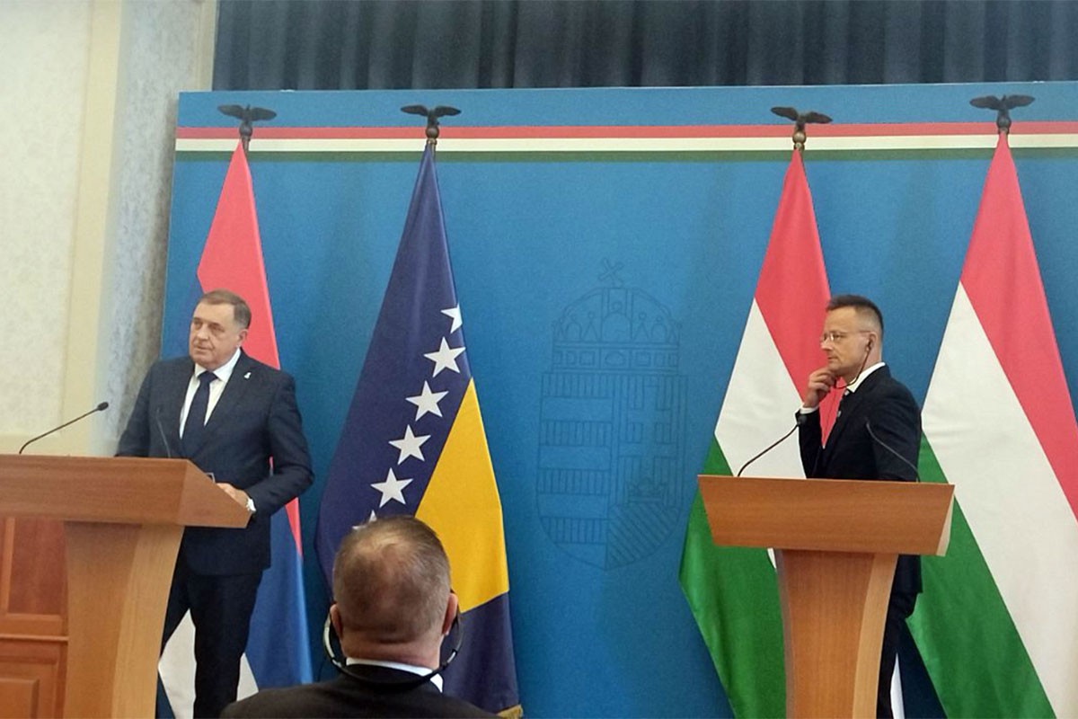 Sijarto: Mađarska podržava Dodika, poštujemo volju naroda