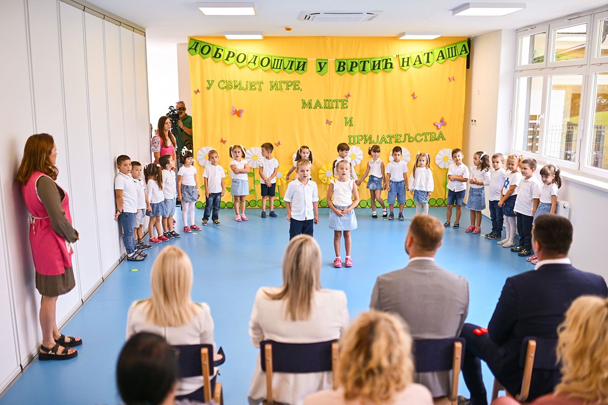 Otvoren novi dio vrtića "Nataša" u Banjaluci (FOTO)