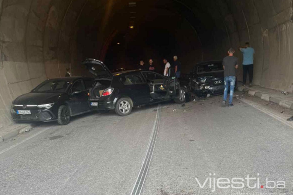 Nezgoda u tunelu u Rudom, povrijeđene dvije osobe