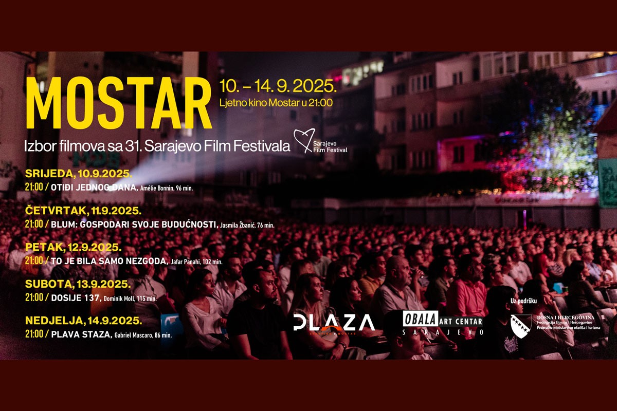 Ulaz besplatan: Izbor filmova iz programa 31. SFF-a u Mostaru