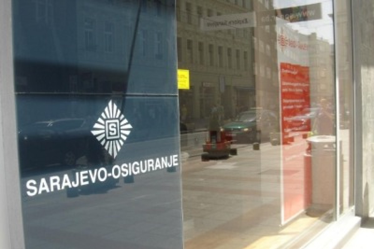 Pad cijene dionica Sarajevo-osiguranja