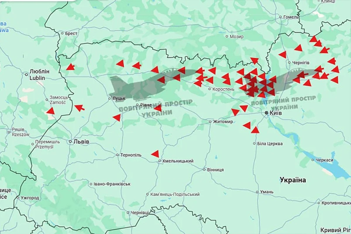 Ruski dronovi ušli u vazdušni prostor Poljske, poletjeli NATO avioni