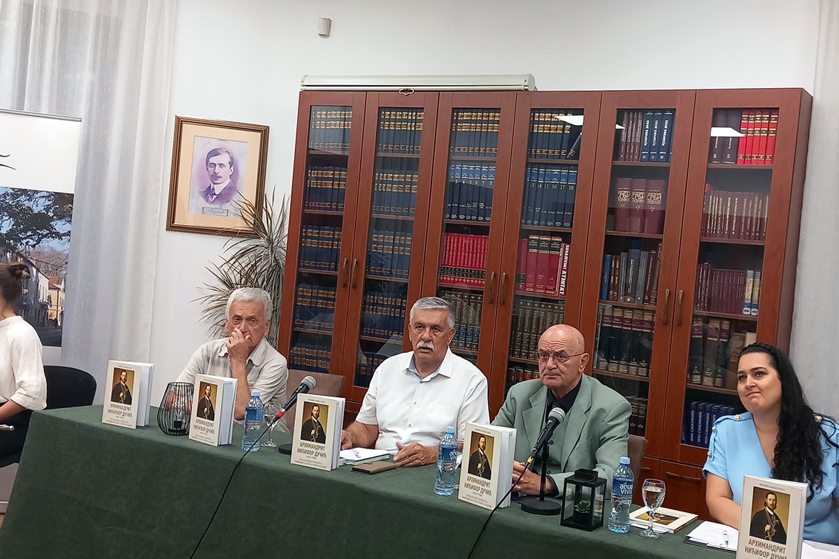 Promovisana knjiga o Nićiforu Dučiću - znamenitoj ličnosti 19. vijeka