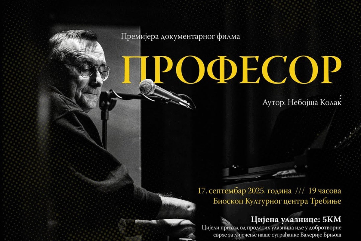 Premijera dokumentarnog filma "Profesor" u Trebinju