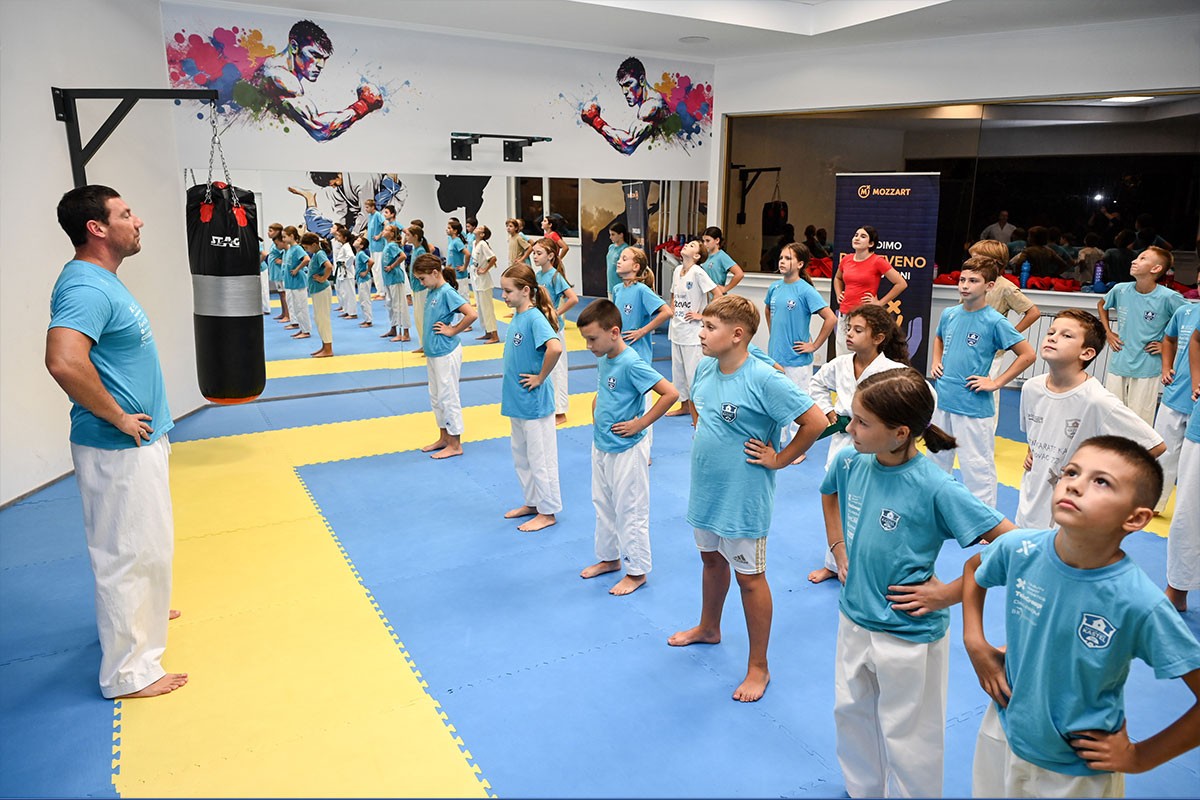 Podrška koja traje: Mozzart ponovo uz karatiste Kastela