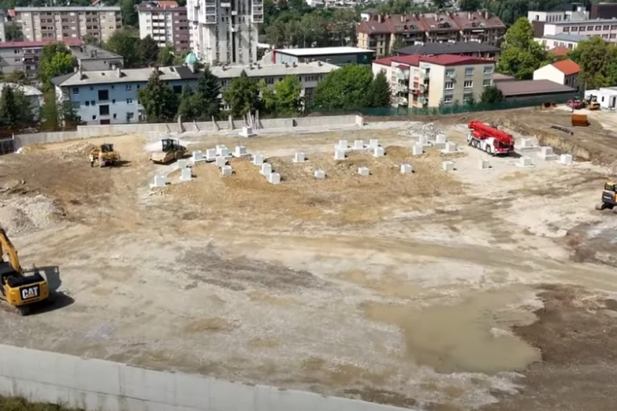 Počela gradnja Lidla na mjestu srušenog simbola grada u BiH