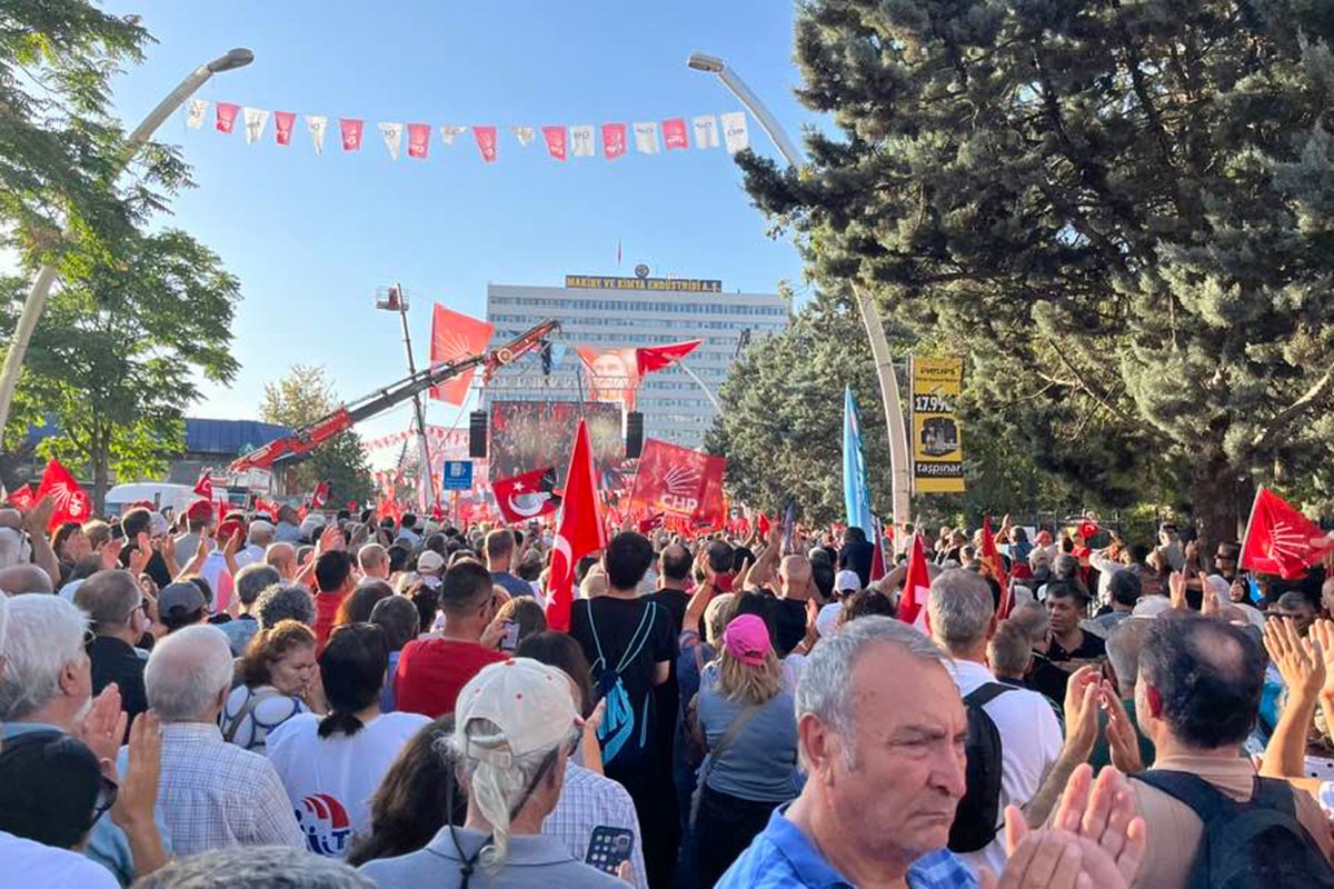 Novi protesti u Turskoj, desetine hiljada ljudi na ulicama Ankare (FOTO)