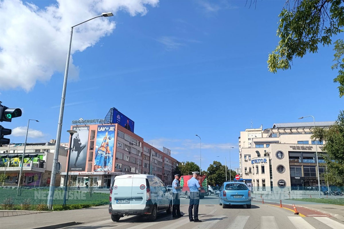 Udes u centru Banjaluke, udaren pješak