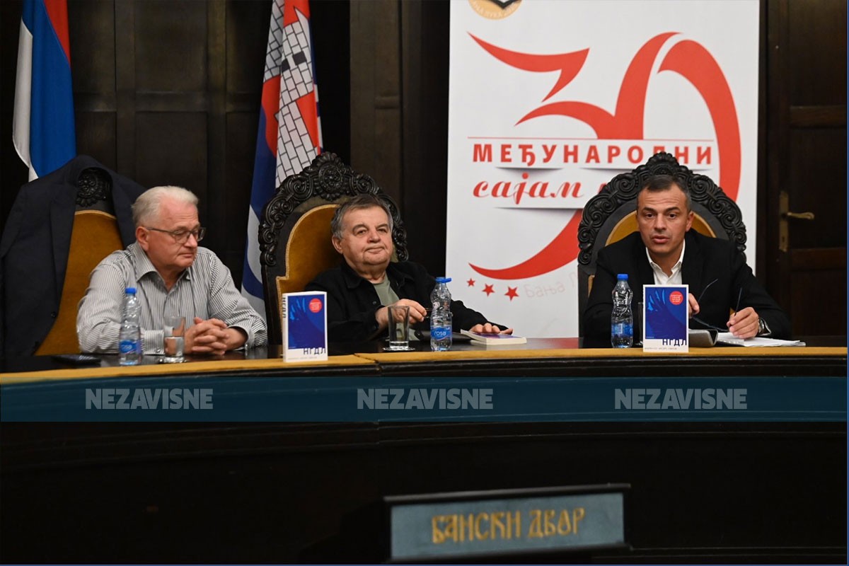 Marinko Arsić Ivkov predstavio roman „NGDL“ na 30. sajmu knjiga „Banjaluka 2025“