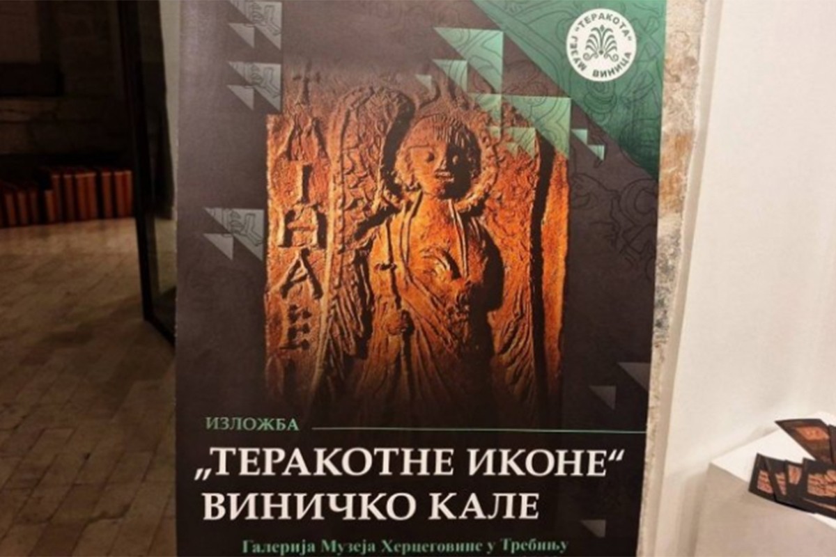 U Muzeju Hercegovine u Trebinju otvorena izložba "Terakotne ikone Viničko Kale"
