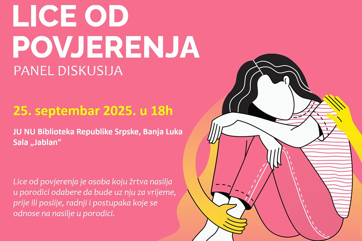 Panel diskusija "Lice od povjerenja" u Banjaluci