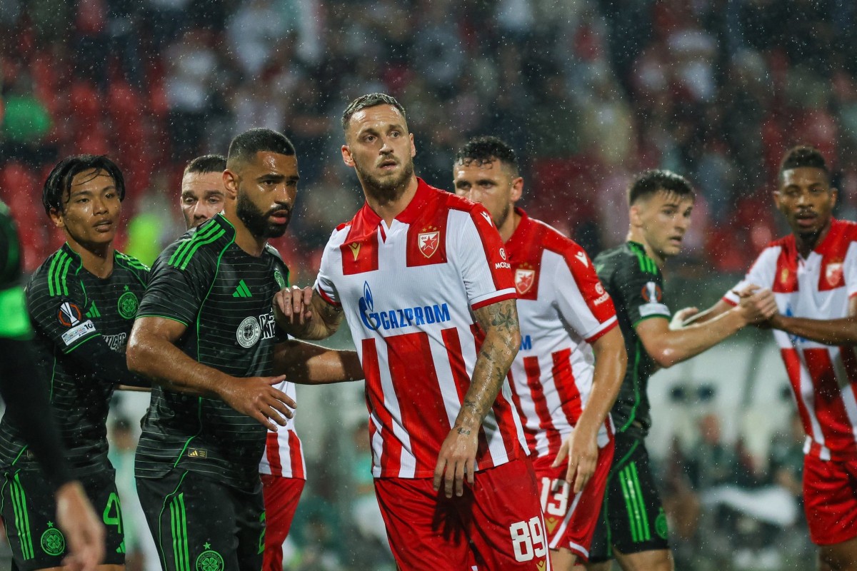 Poluvrijeme u Beogradu: Bez golova u meču Crvene zvezde i Seltika