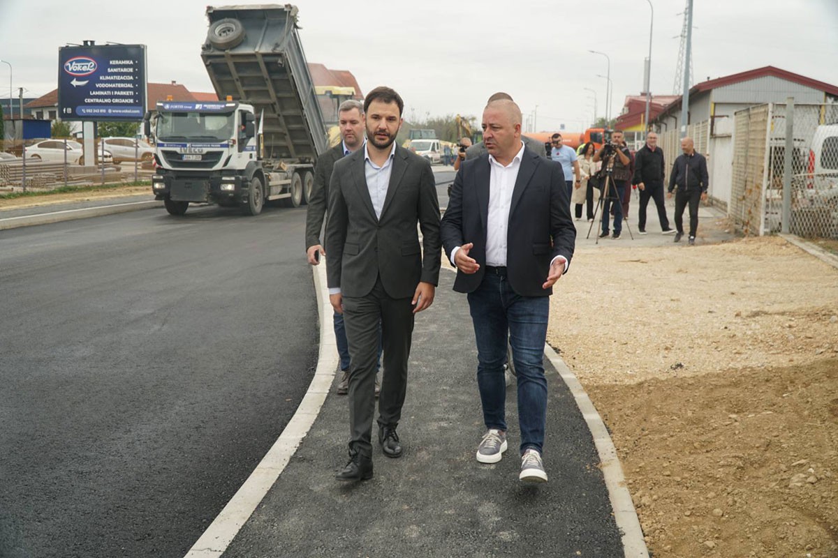 Završetak radova na ulazu u Prijedor znatno prije roka