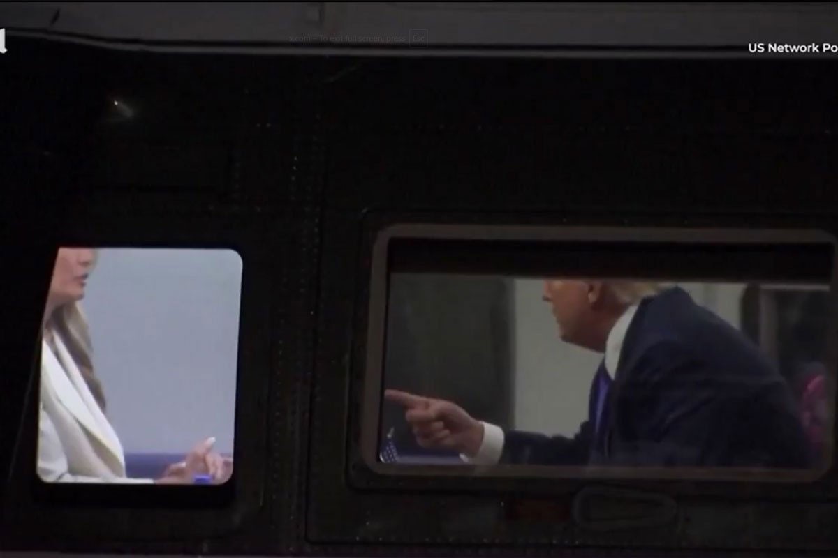 Čitač sa usana otkrio o čemu su raspravljali Melanija i Donald Tramp: "Pogledaj me, Donalde"