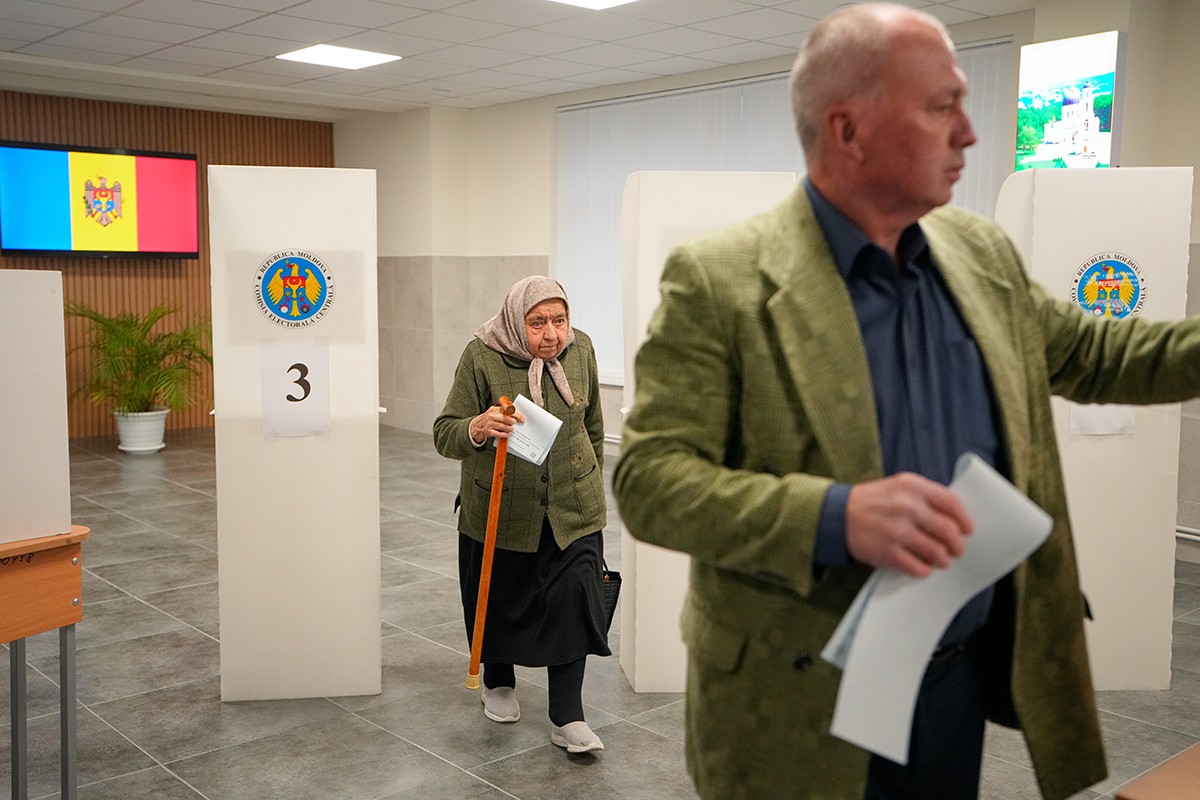Birališta u Moldaviji zatvorena, CIK objavio izlaznost