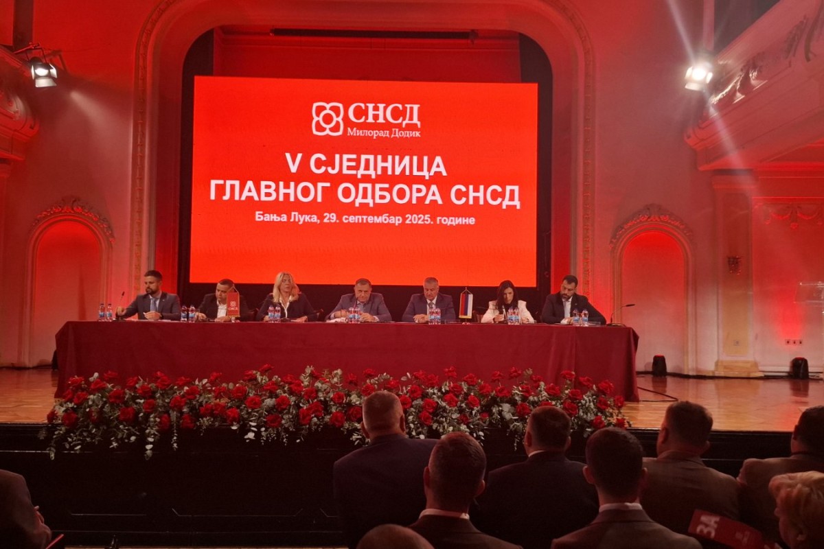 SNSD ide na prijevremene izbore za predsjednika Republike Srpske
