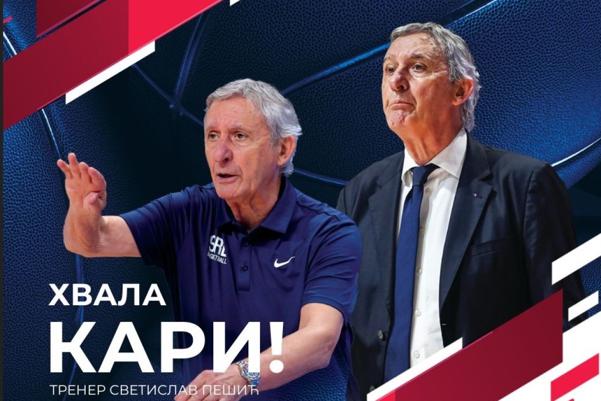 KS Srbije se oprostio od Pešića: Hvala Kari