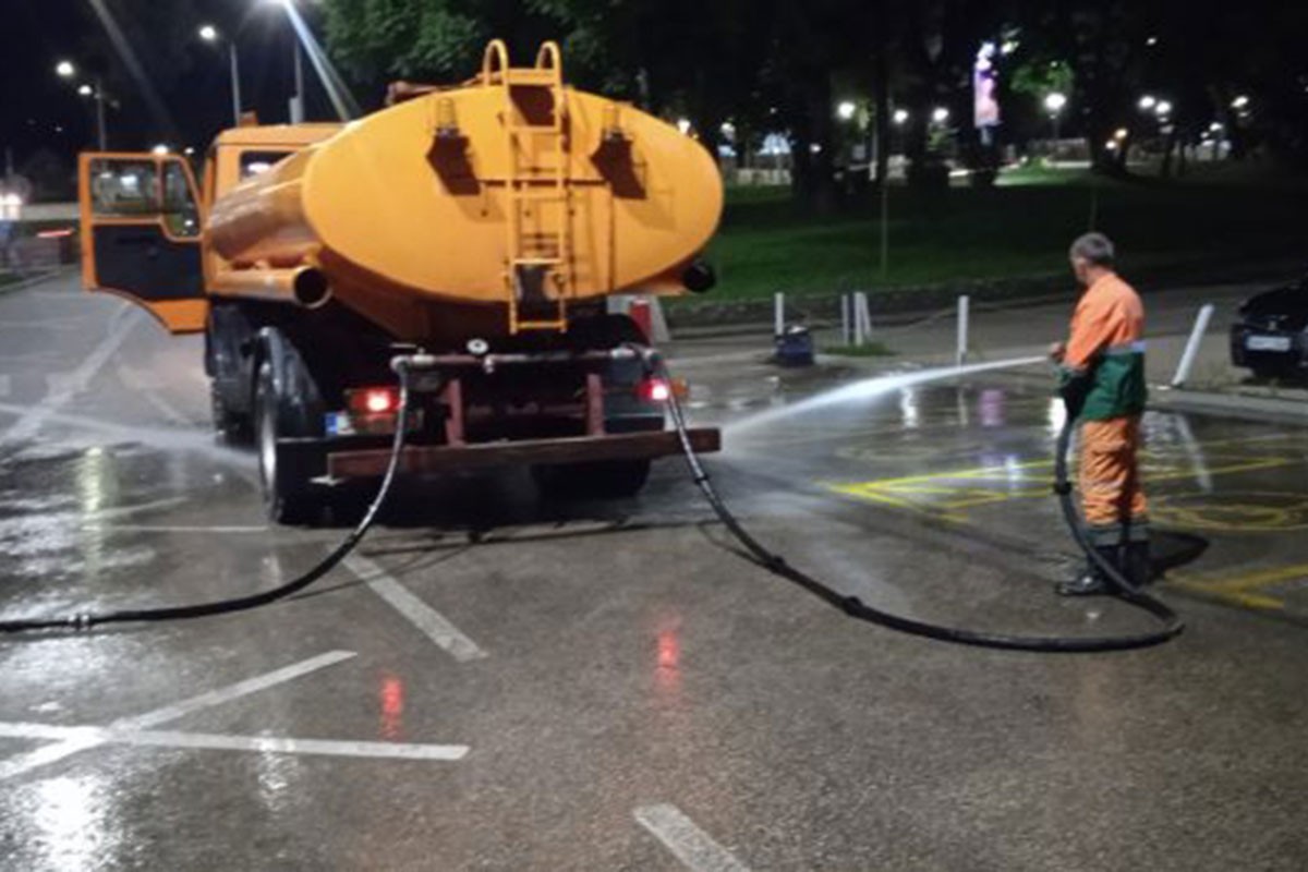Banjaluka: U toku čišćenje grada na više lokacija