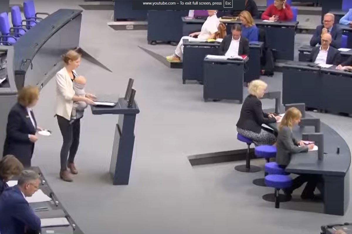 Albanska poslanica na sastanak u Parlamentu došla sa bebom starom 38 dana