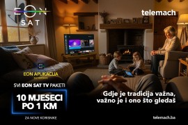 Svi EON SAT TV paketi – 10 mjeseci po 1 KM