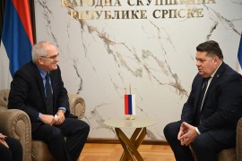 Stevandić razgovarao sa novim šefom Misije OEBS-a u Banjaluci