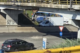Nadvožnjak na brzoj cesti Banjaluka - Laktaši odranja se vozačima na ...